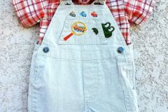 Toddler overall set 