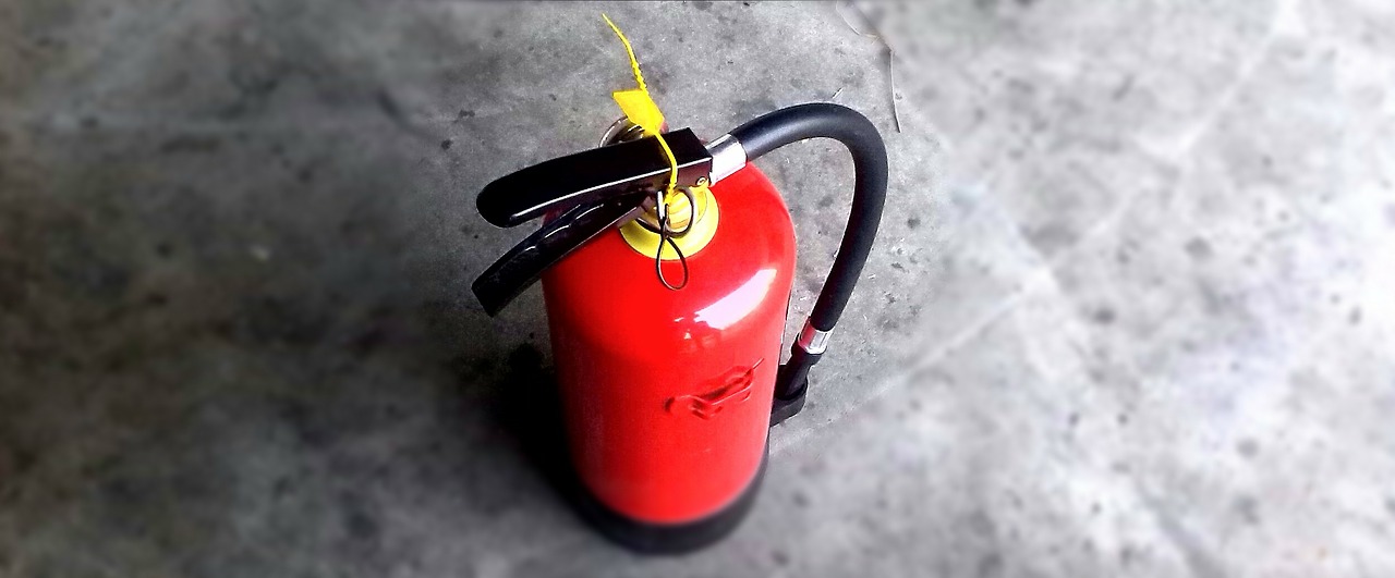 Photo of fire extinguisher
