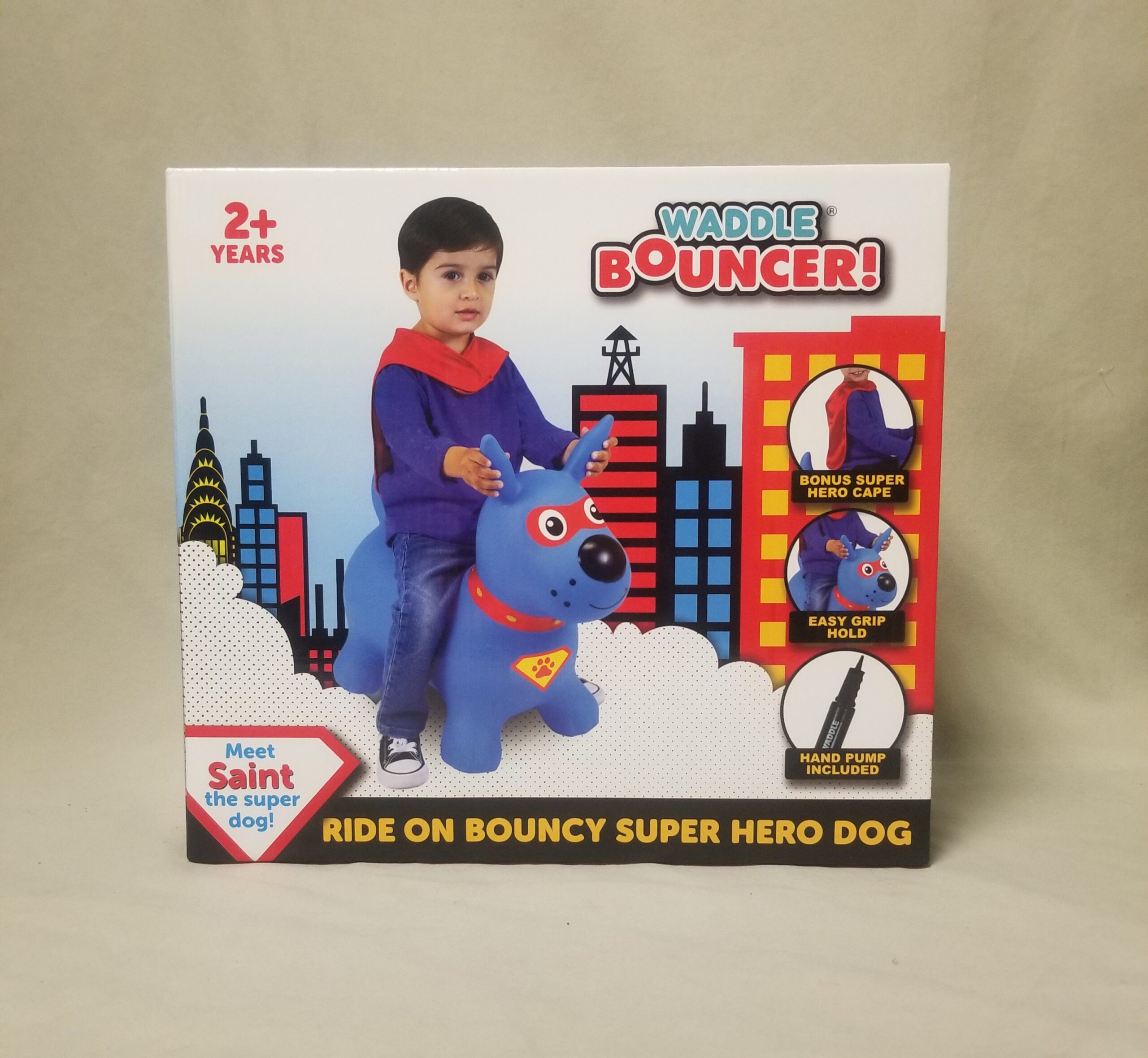 Super Hero Dog Waddle Bouncer